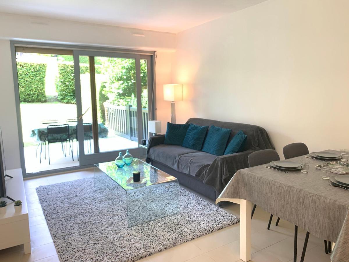 Rez-De-Jardin - Residence Avec Piscine - Deauville Exteriör bild